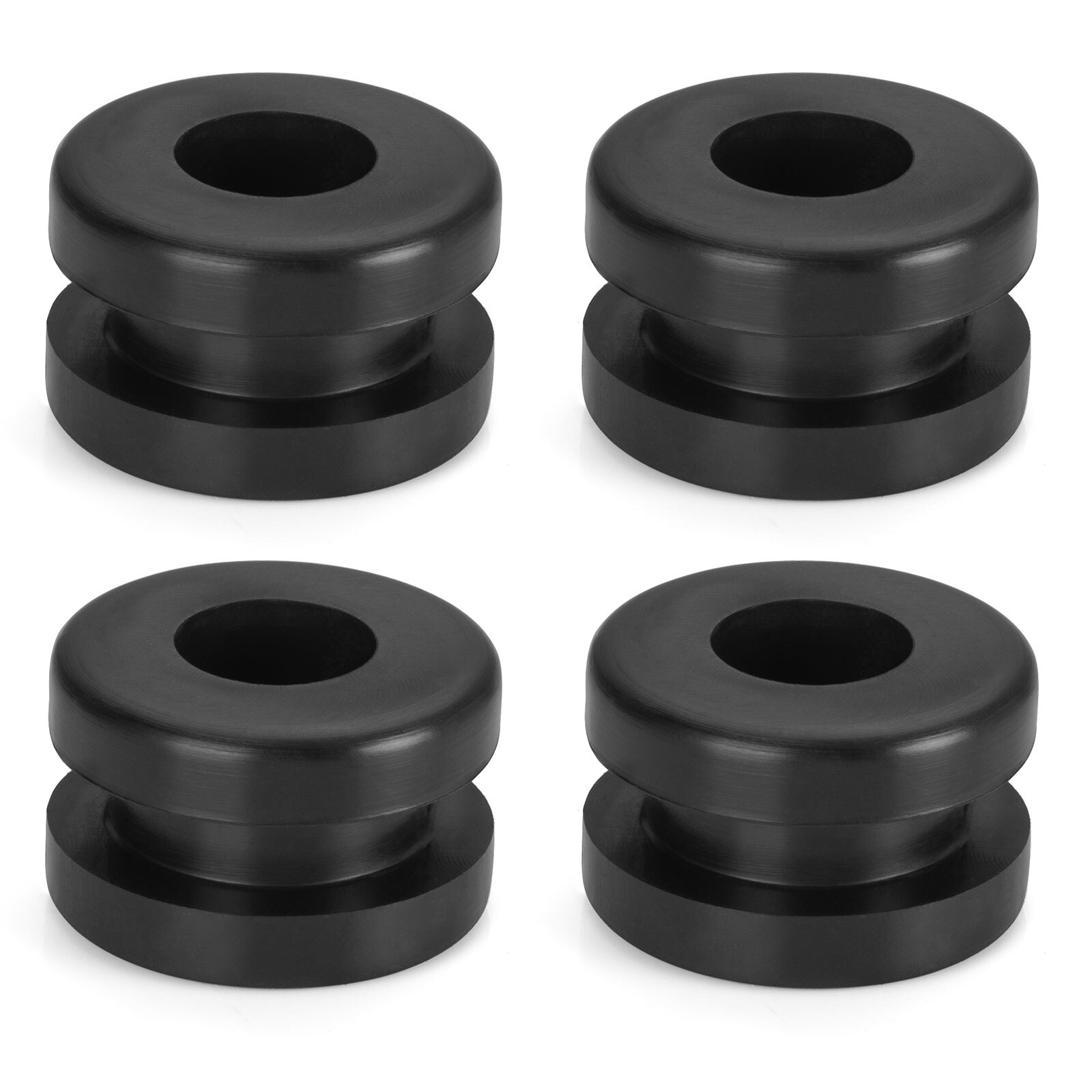 4x Rubber Heel Guard For Yamaha Warrior 350 Banshee 350 Blaster 200 90480-18411