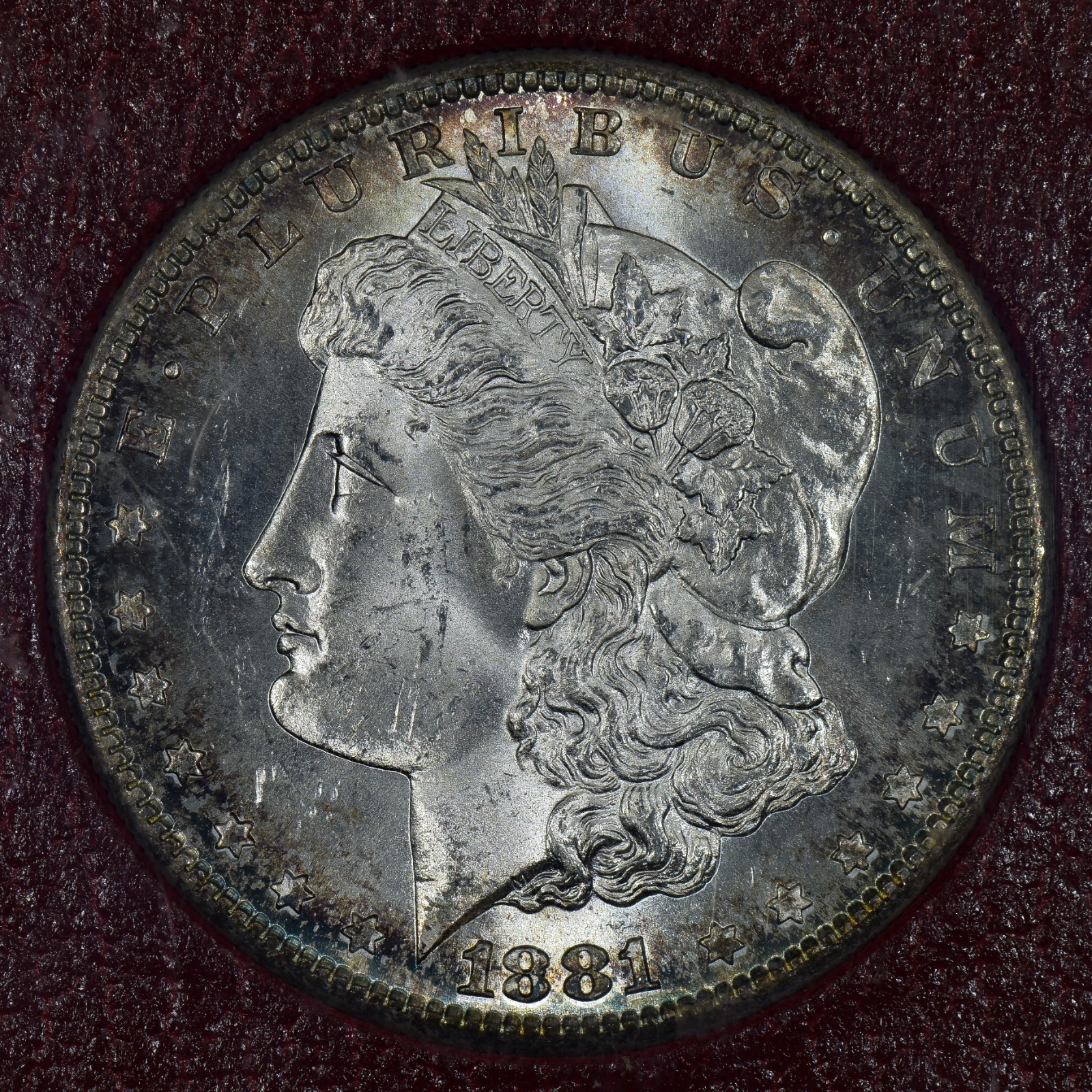 1881-S $1 MORGAN SILVER DOLLAR ✪ REDFIELD HOARD ✪ NGC MS-64 COLLECTION PARAMOUNT