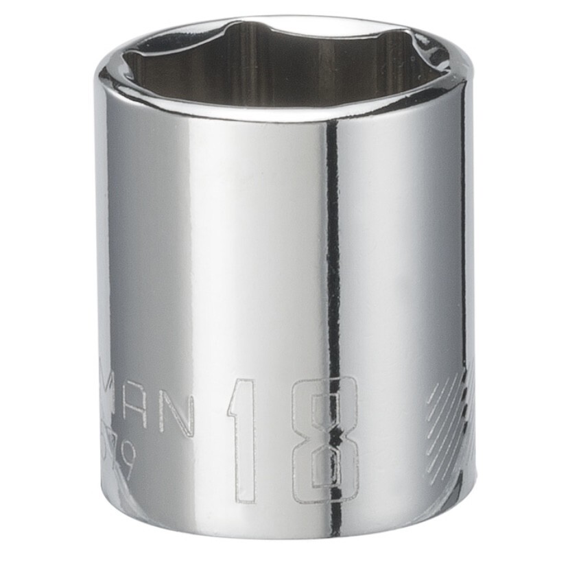 New Craftsman Socket 3/8 Inch Drive 6 Point MM Metric Pick Any Size Polished