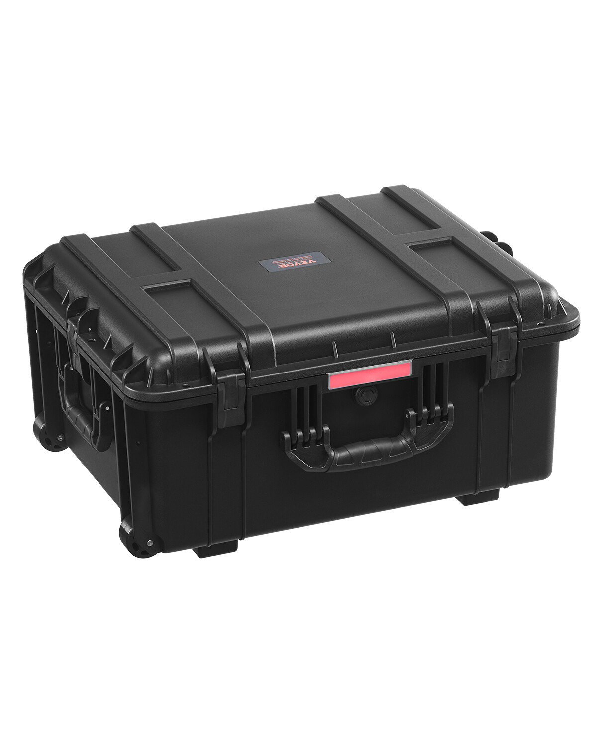 3.5 Cu.ft Weatherproof Hard Case with Rolling Wheels, Black