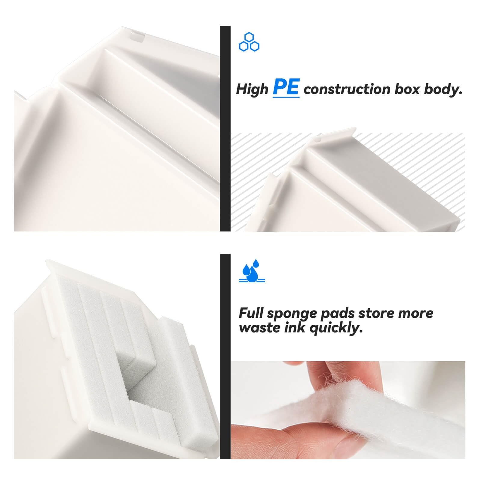Waste Ink Pad Replacement with Reset Software for Ecotank ET-2800 ET-4800 ET-...