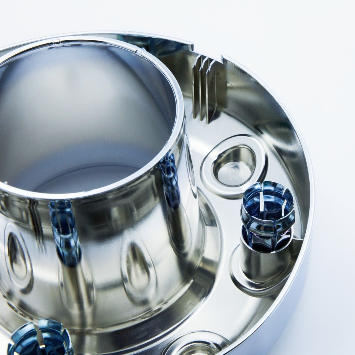 2PC 2017-2026 Super Duty F350 17" Wheel Cap Cover DRW Front Replace HC3Z-1130-AA