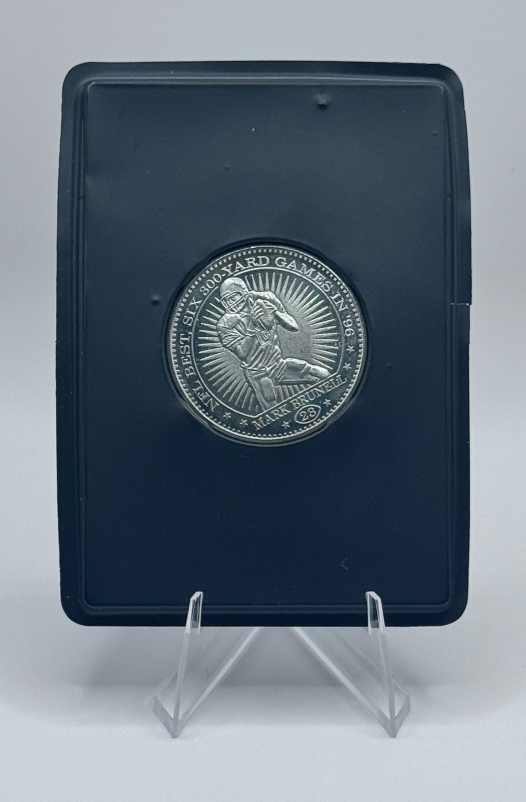 Pinnacle Mint NFL Coin Lot (25) - 1990s Barry Sanders, Marino, Emmitt Smith