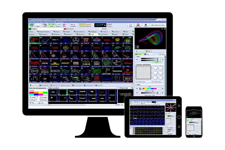 Pangolin Laser Flashback FB4 BOX inc Pangolin QuickShow 5.5 Network Interface