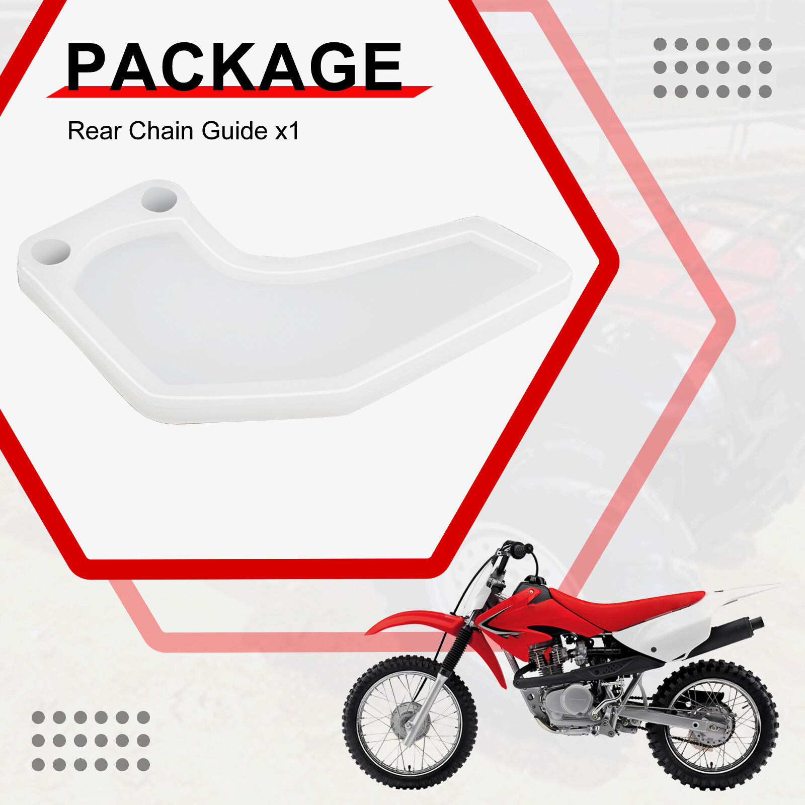 Rear Chain Guard Guide for Honda XR80R XR100R 1985-2003 CRF80F CRF100F 2004-2013