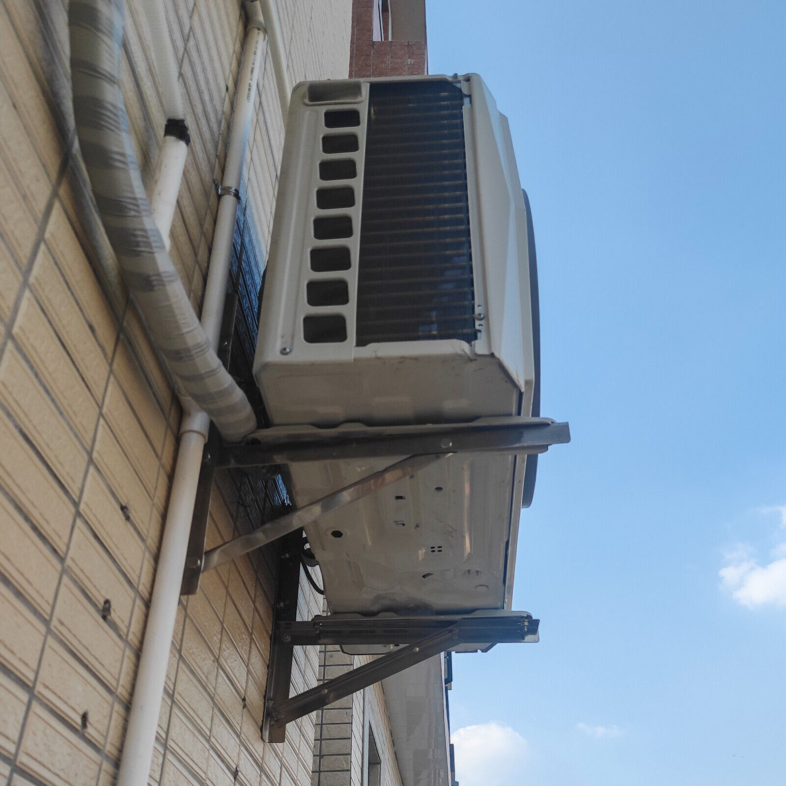 2x Wall Mounting Bracket for Mini Split Air Conditioner Outdoor Stainless Steel