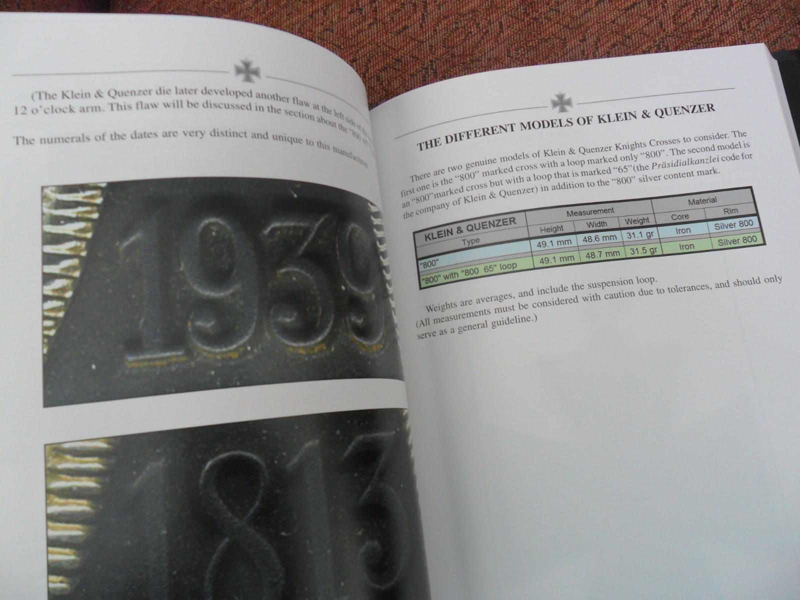 Book WWII The Knights Cross of the Iron Cross heavily Illustrated.