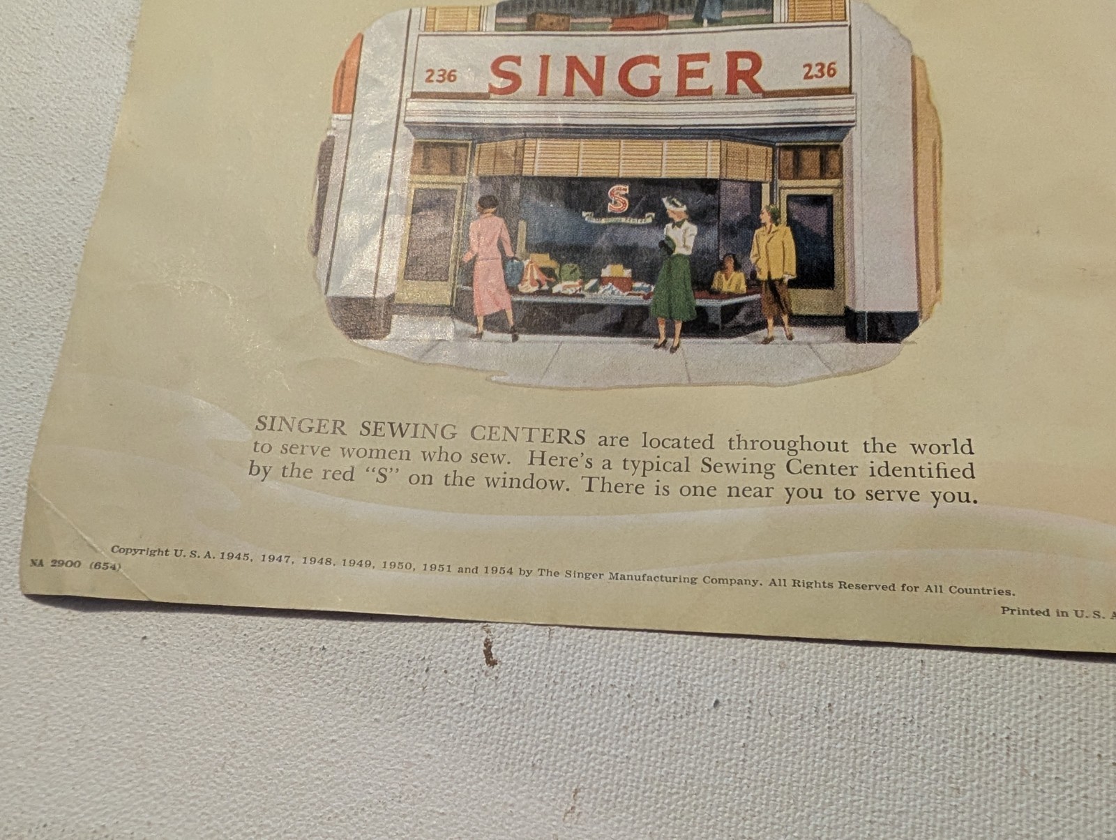 Vintage Singer Electric Sewing Machines Models Catalog Brochure Featherweight