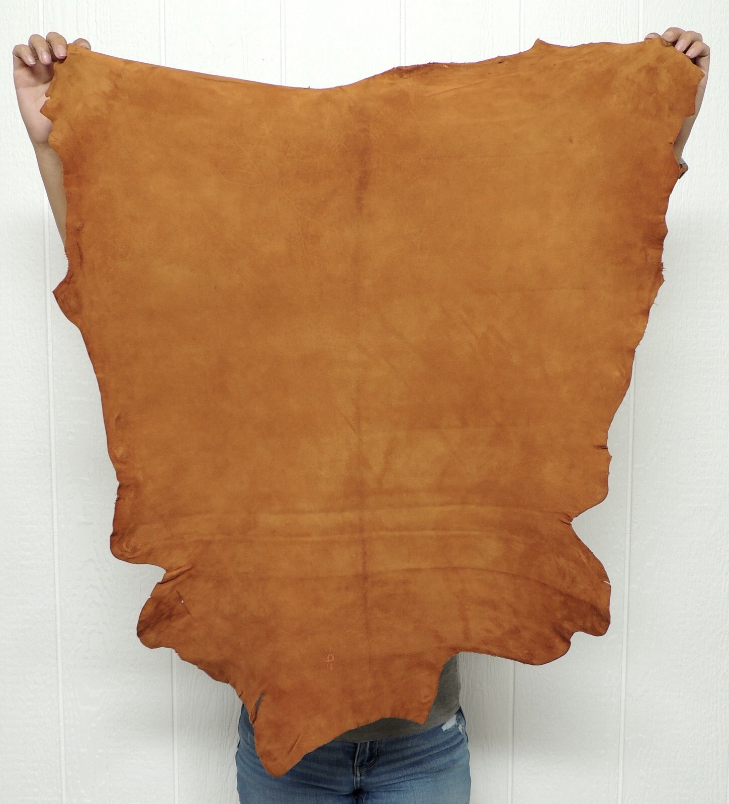 ACORN BUCKSKIN Leather Hide for Native Crafts Taxidermy Bags Laces Flute Bags