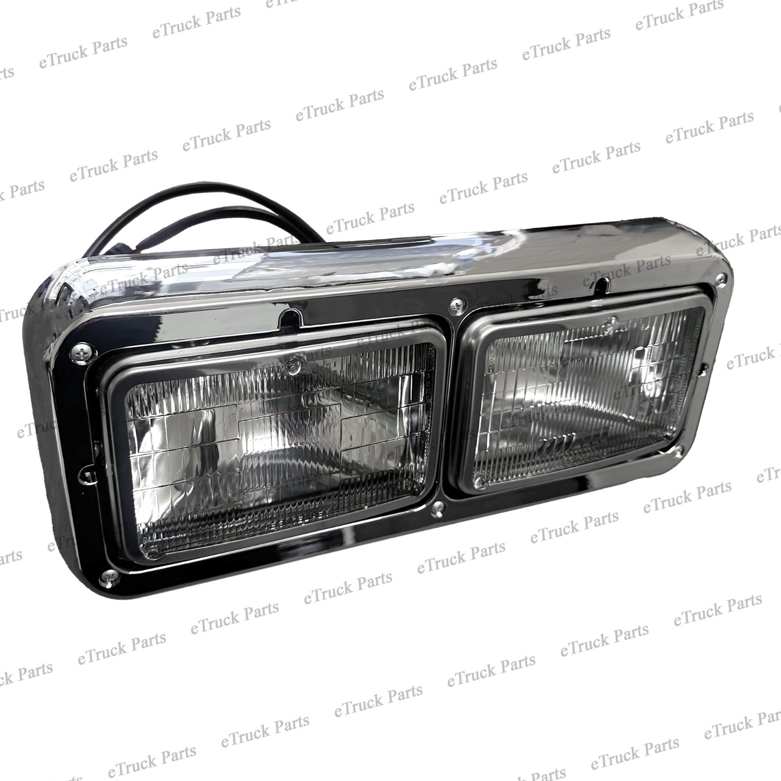 Kenworth W900 T800 T600 Passenger Side Headlight Assembly w/ Bezel