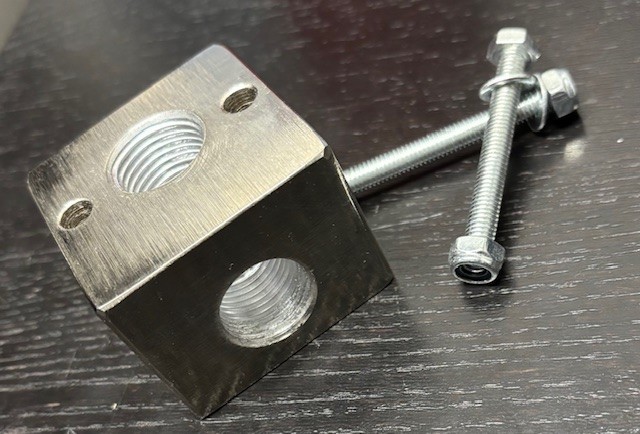 Unloader Block 1/2" fpt x 1/2" fpt