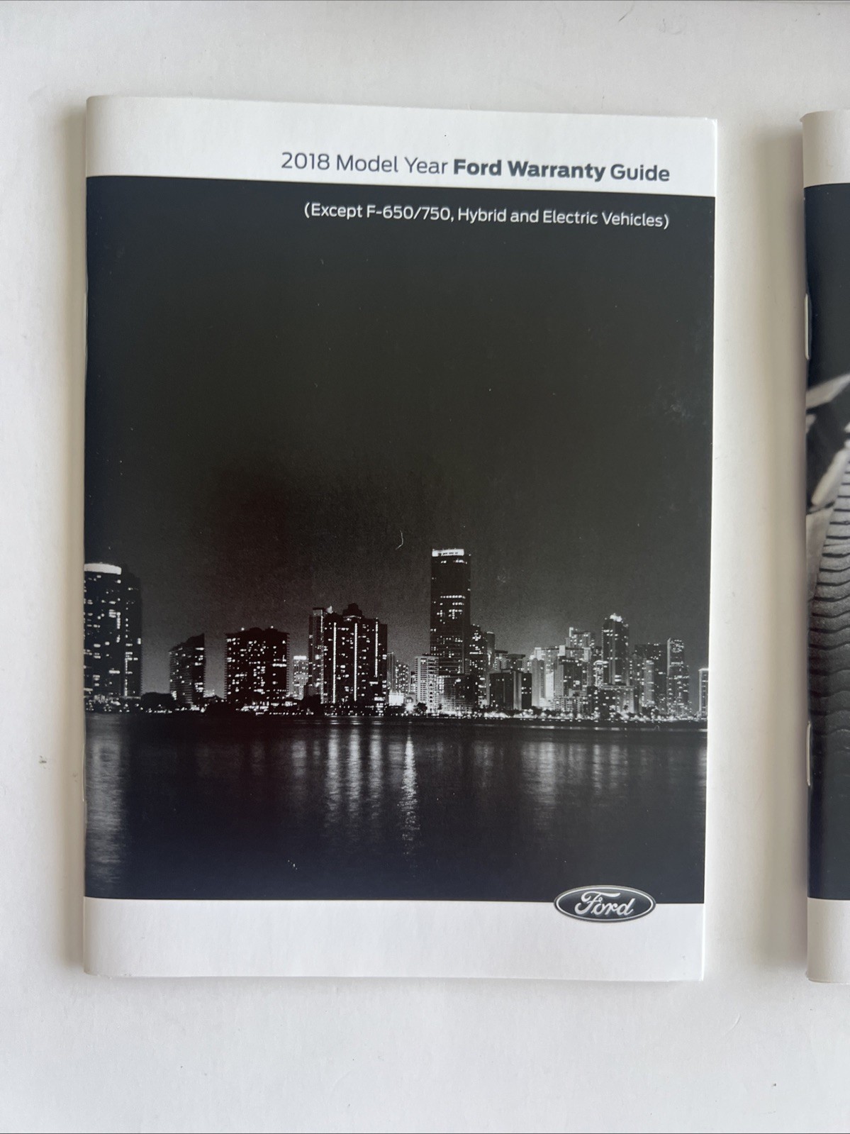 2018 FORD MUSTANG SHELBY GT350 GT 350 OWNERS MANUAL SET OEM USED