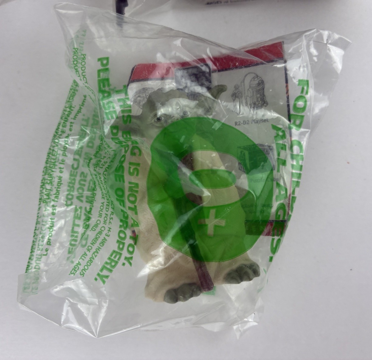 Star Wars Trilogy Taco Bell Toys 1996 Yoda Cup Topper Pizza Hut Episode 1