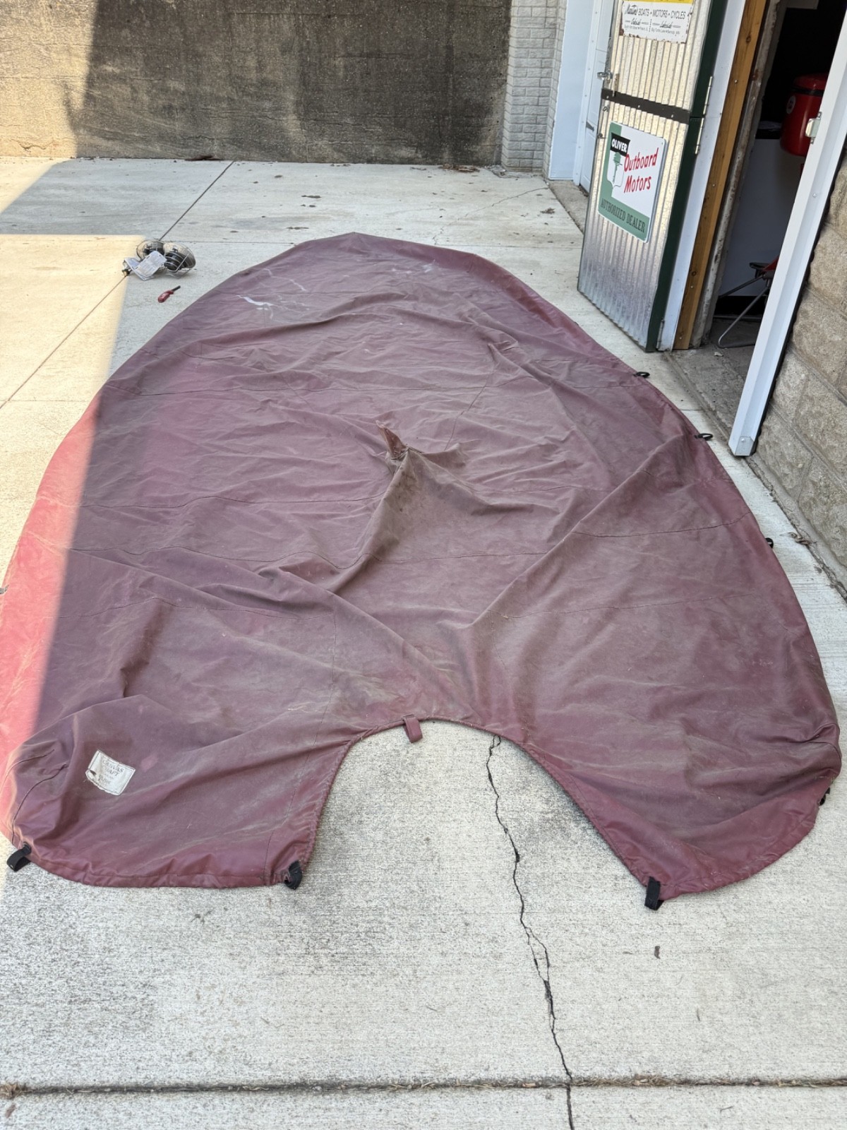 Glaston Custom Boat Cover for Glastron CVX 16 model Canvas Craft brand