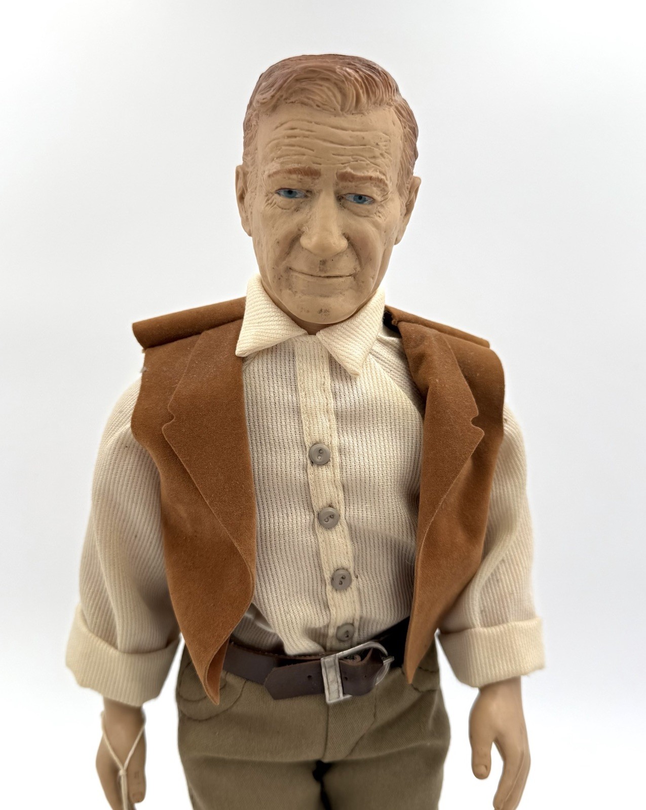VTG 1981 Effanbee John Wayne Doll Legend Series w/ Tag Cowboy Western