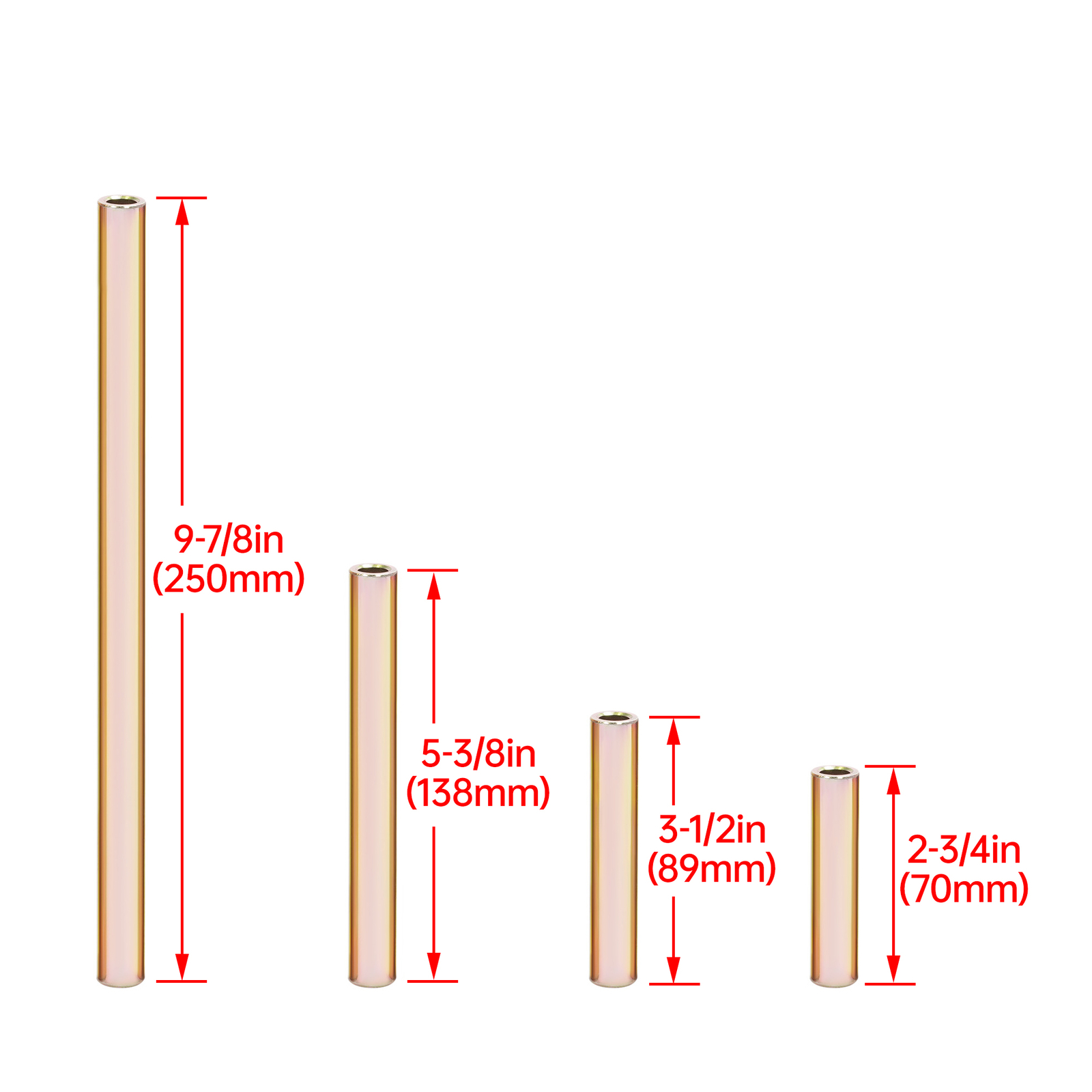 Front & Rear A Arm Bushing Sleeve Kit for Polaris Ranger XP 900 2015 2016 17 18