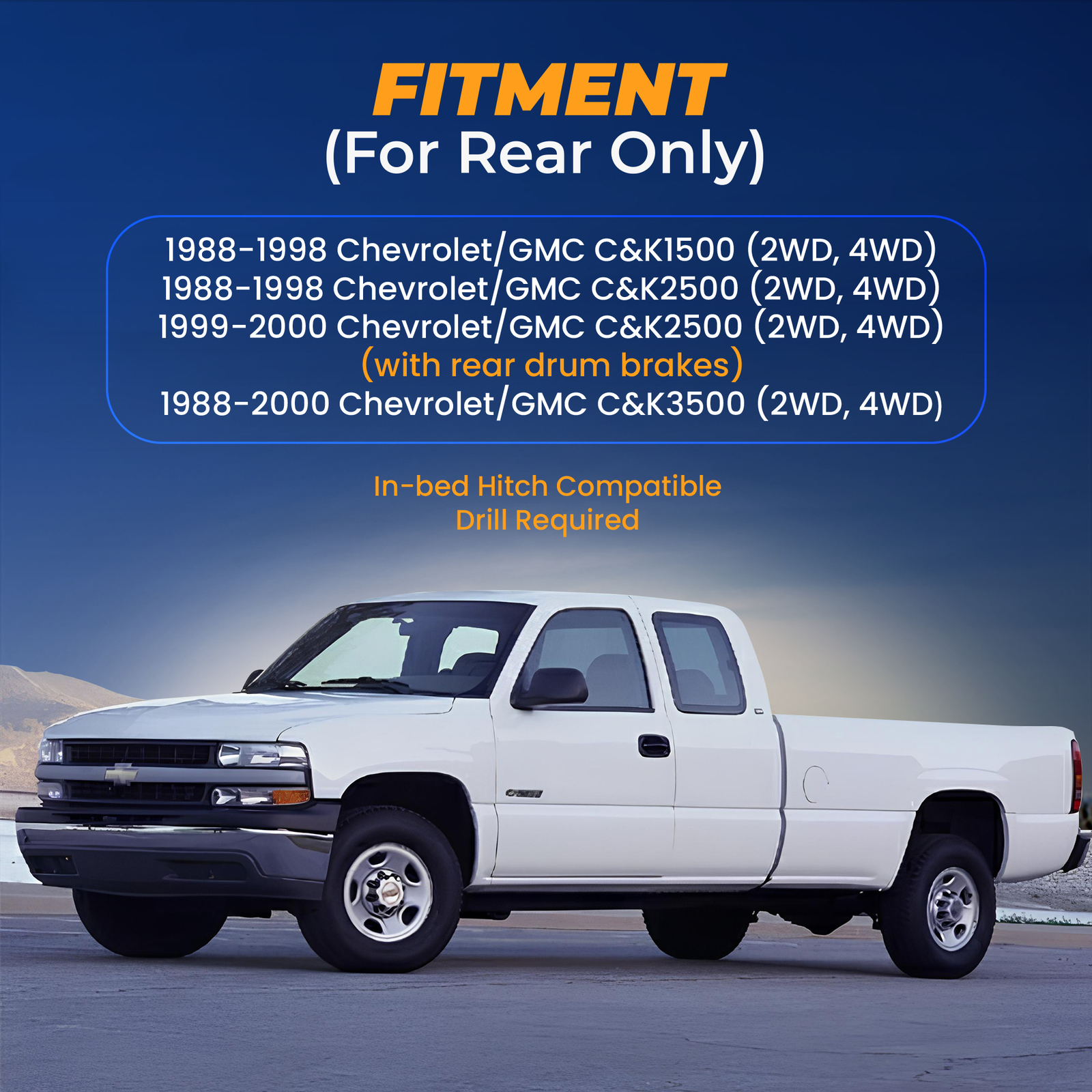 Airbag Air Bag Suspension Kit for 1988-1998 Chevrolet Chevy C1500 K1500 1500