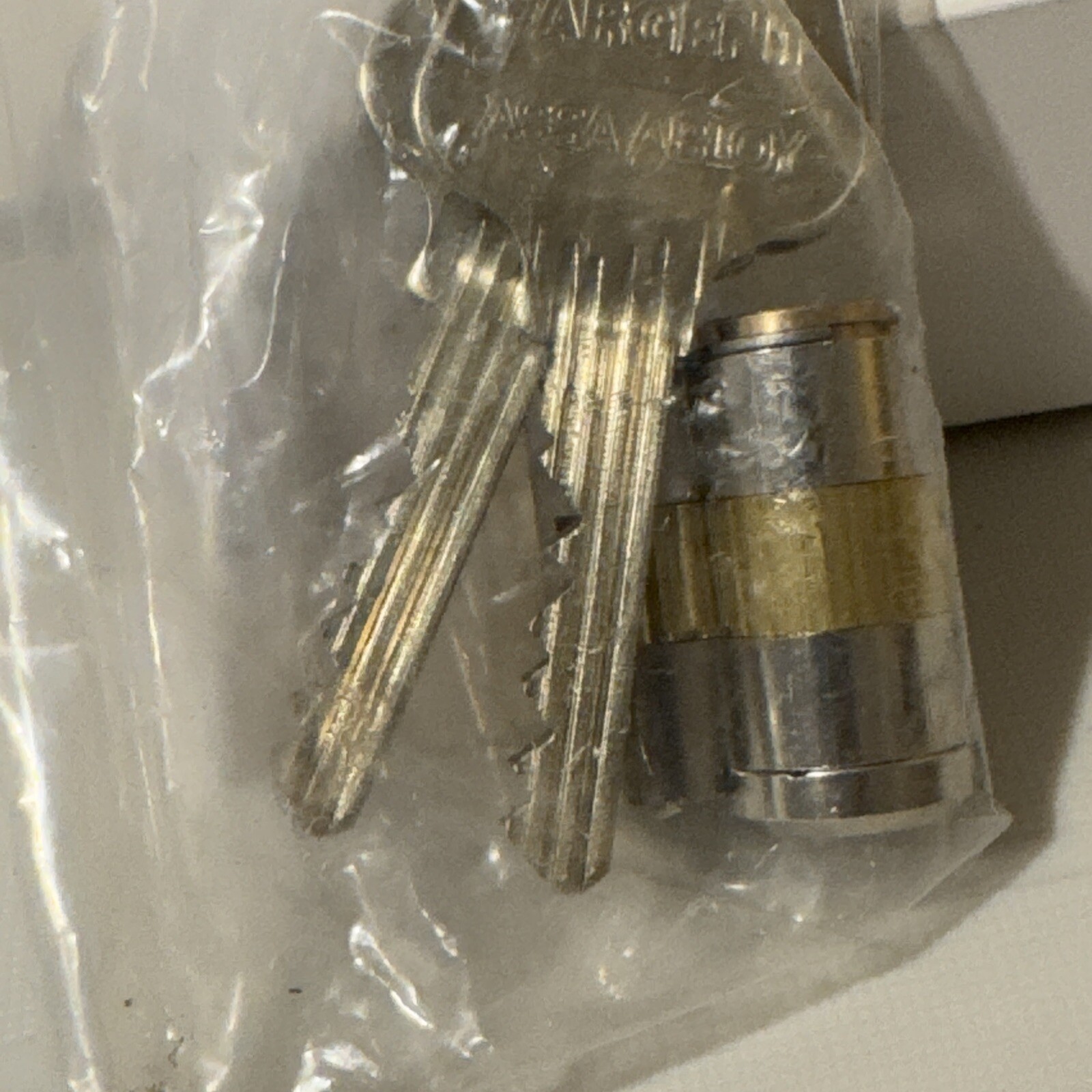 Sargent Assa Abloy Removable Core Large Format Cam Cylinder DG2630015 W/2keys B7