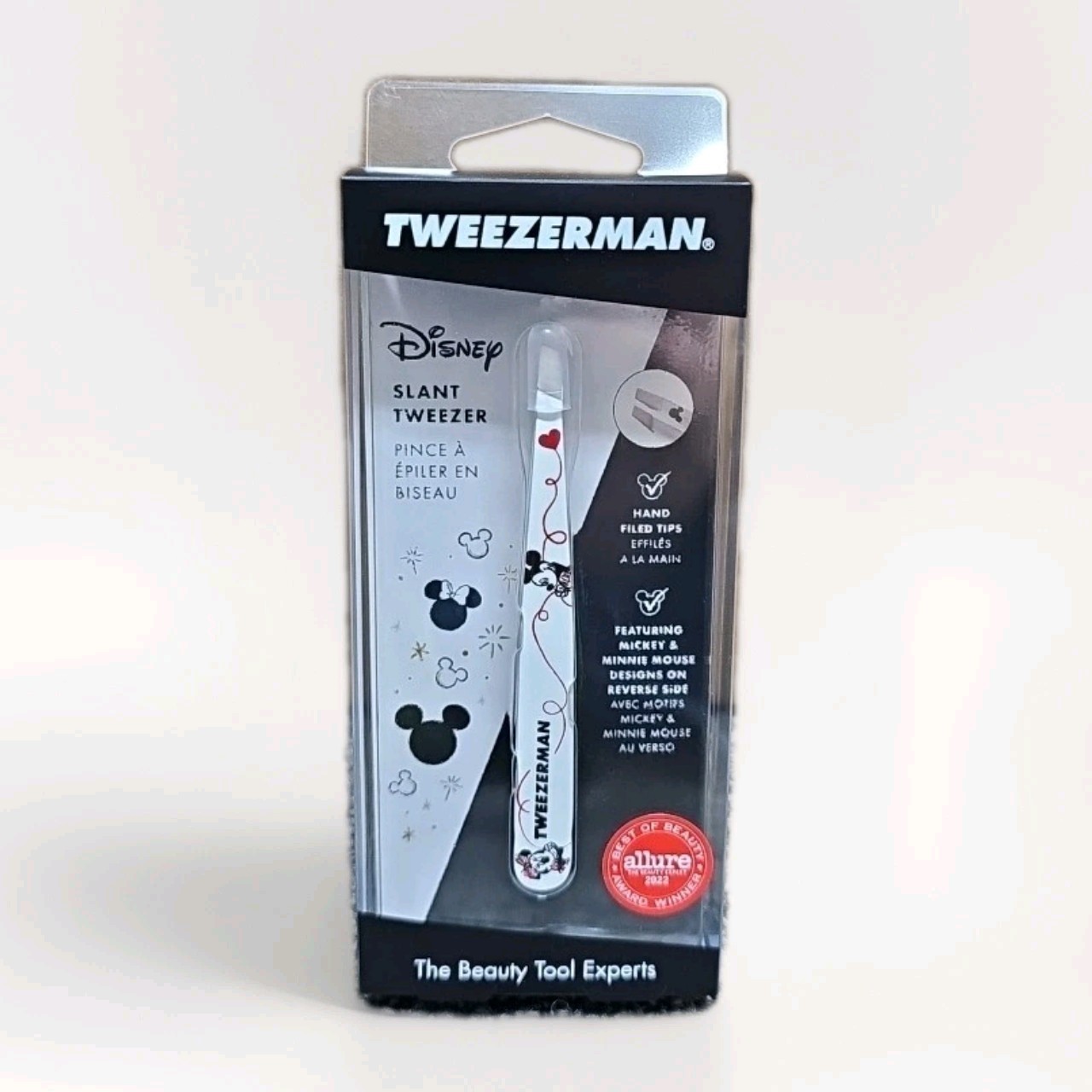 Tweezerman Mickey/Minnie Mouse Slant Tweezer, New In Box