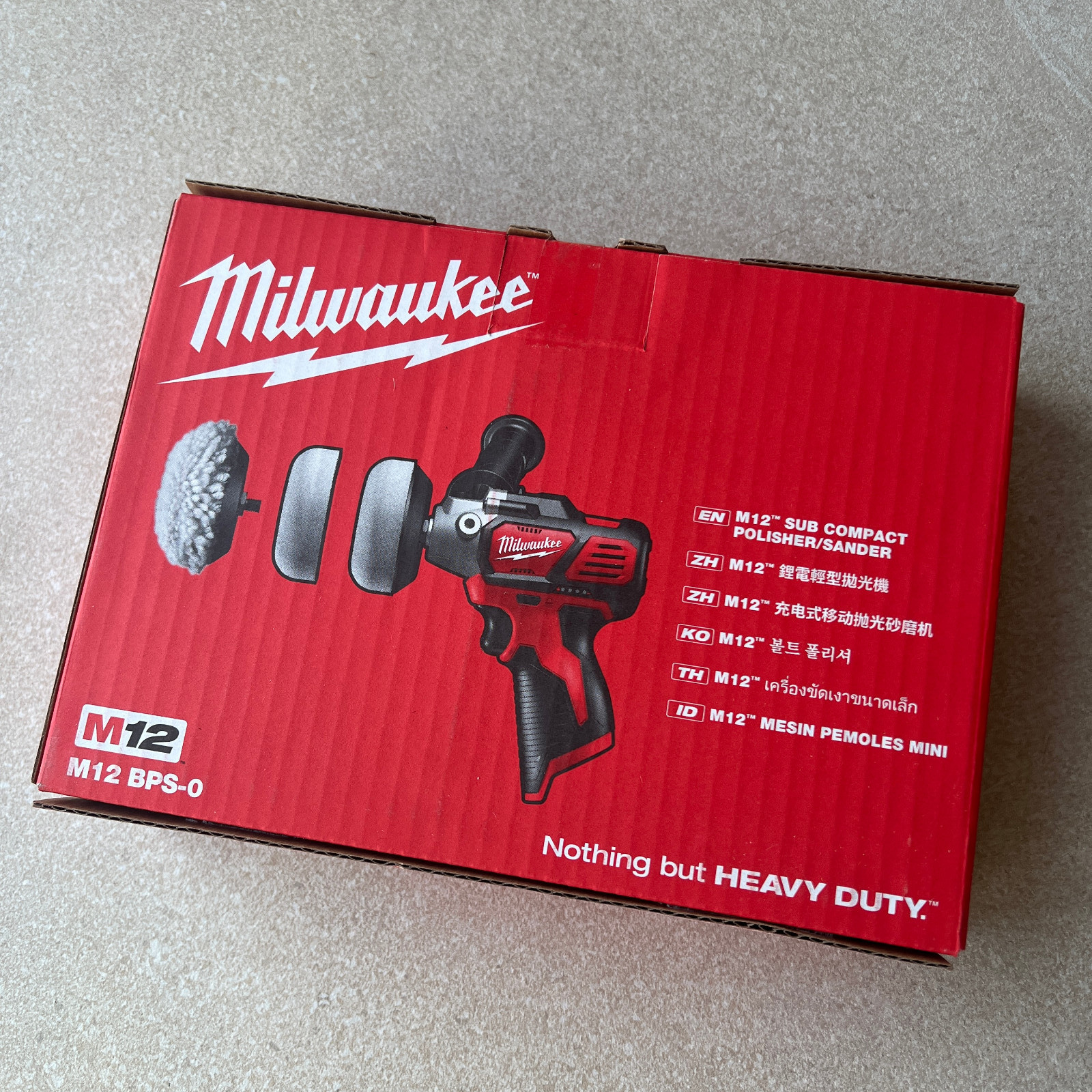 Milwaukee M12 BPS-0 Cordless Compact Polisher / Sander