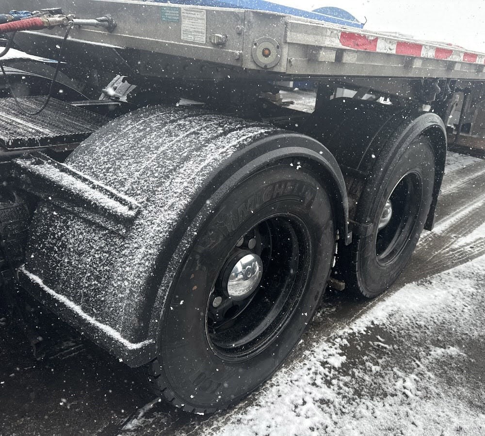 (2 Pack) Smooth Poly Fender for Trucks with 19.5" or larger dual rear wheels