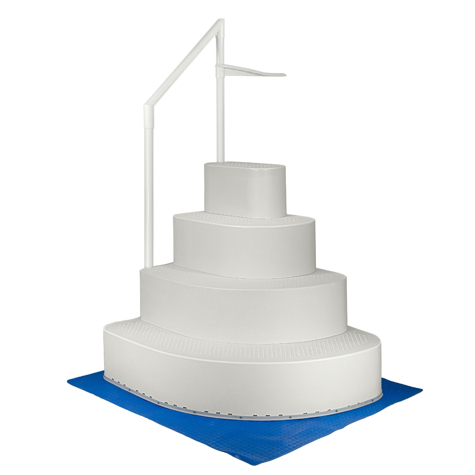 Aqua Select Above Ground Swimming Pool Entry System Step w/ Pad - (Choose Color)