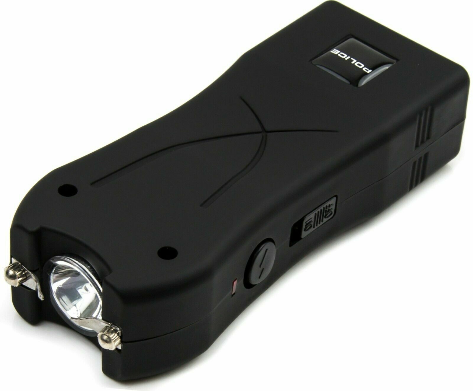 POLICE Stun Gun 398 550 BV Mini Rechargeable LED Flashlight Black