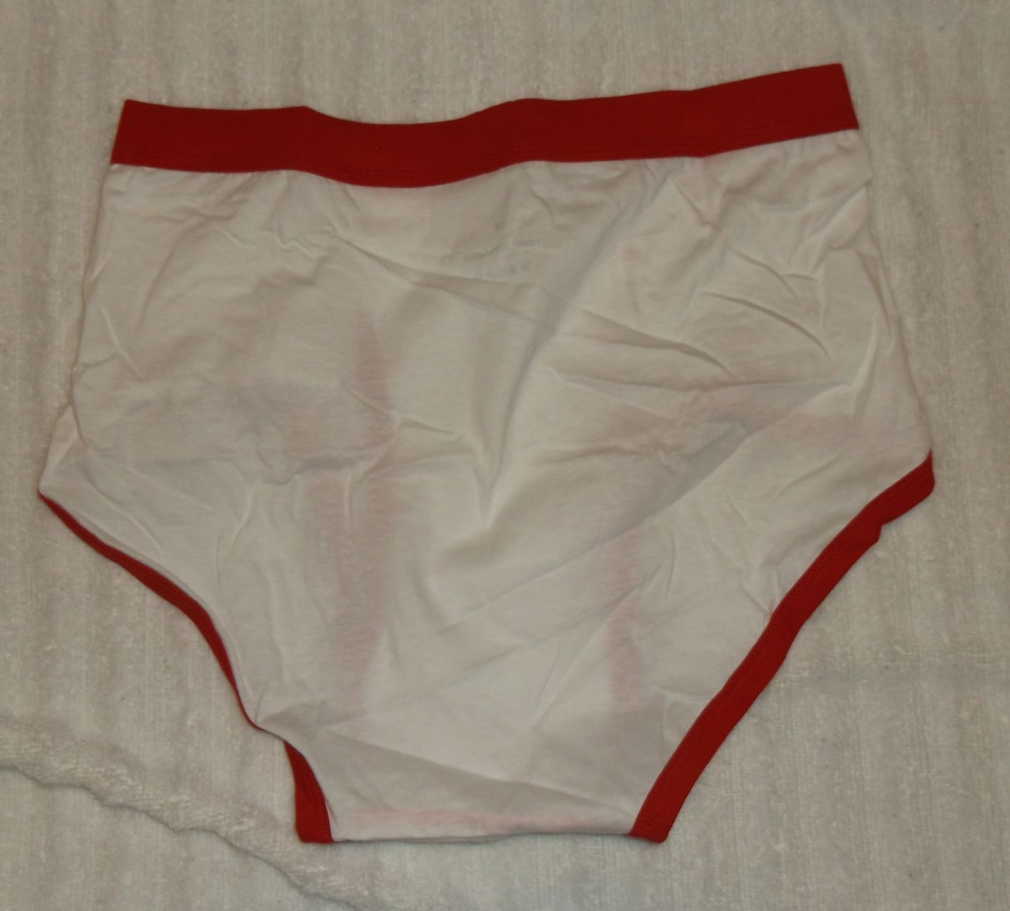 Men's Pattern / Cartoon / Colored Waistband Adult Briefs Underwear S, M, L