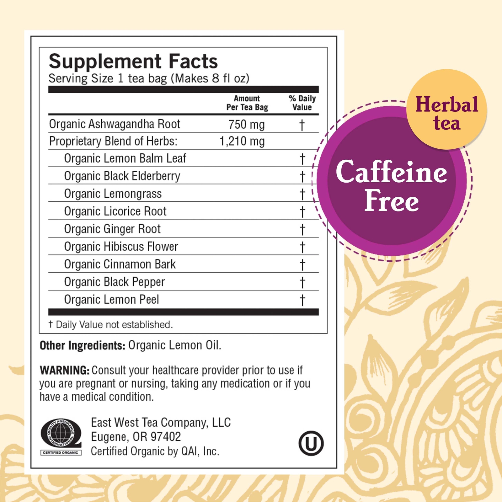 Yogi Tea - Elderberry Lemon Balm Immune and Stress Support (4 Pack) 64 Tea Bags