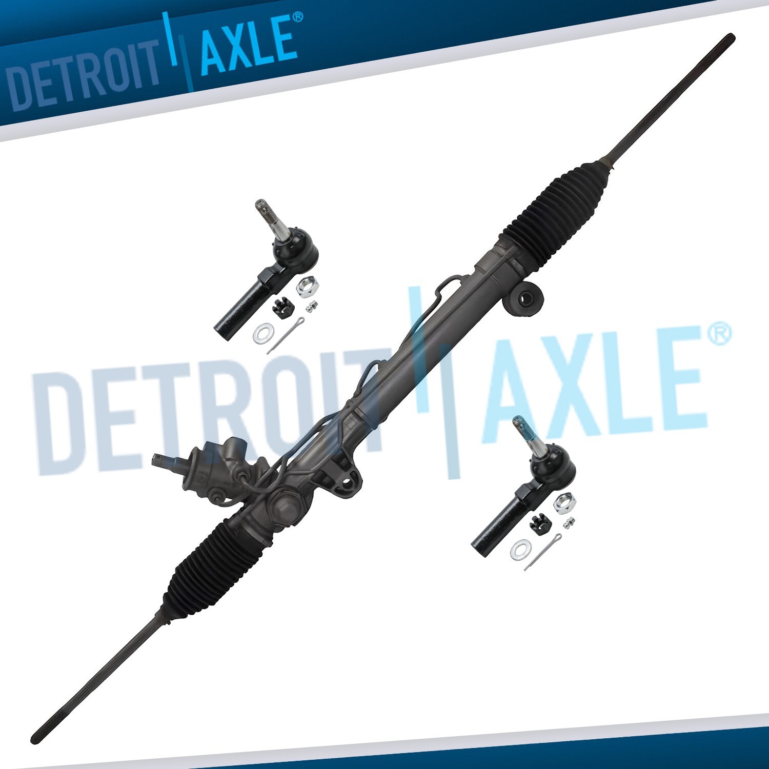 Power Steering Rack and Pinion Tie Rods for Chevy Impala Buick Regal Lacrosse