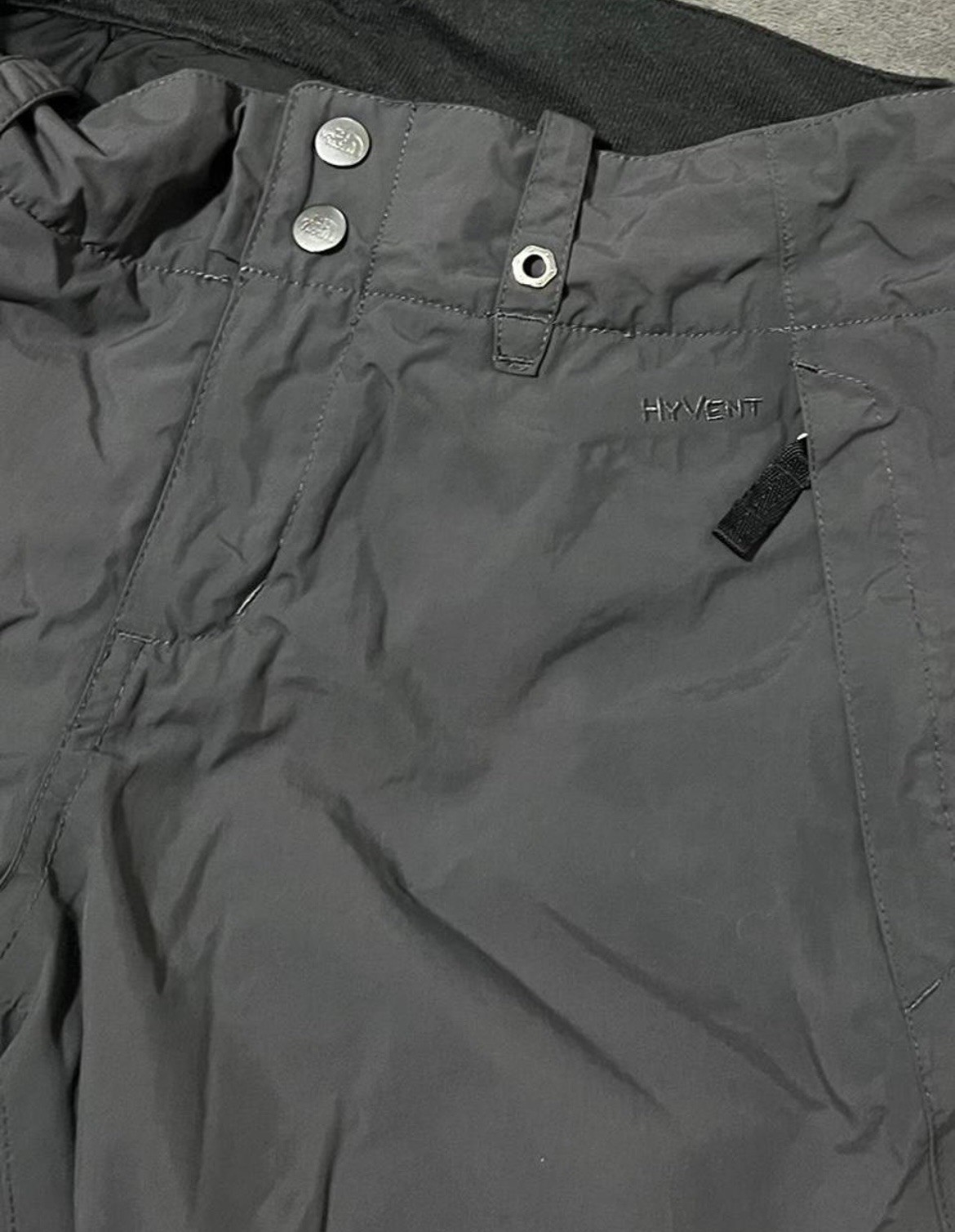 The North Face Hyvent Snow Ski Pants Women’s Medium Pink & Gray Waterproof