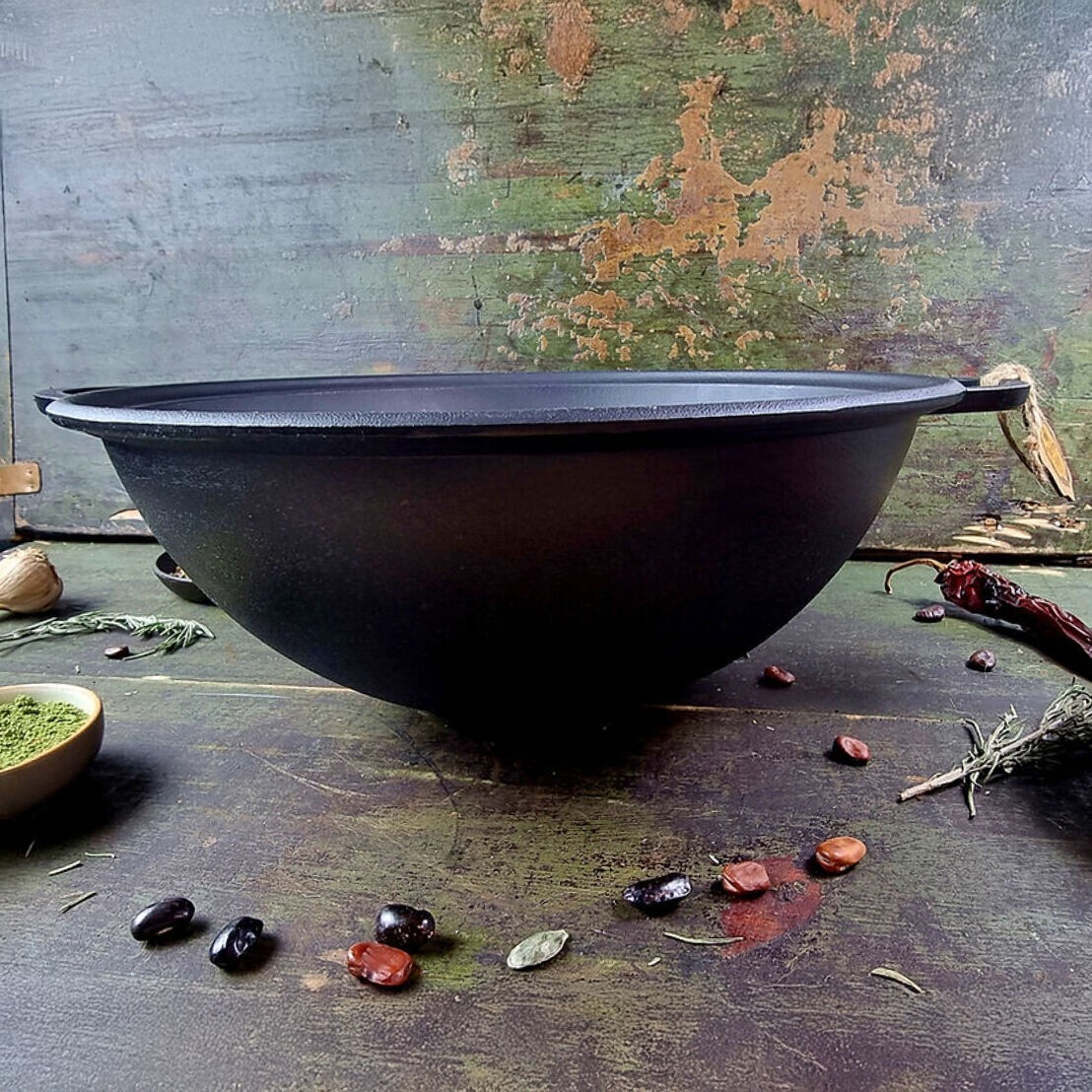 12 L Cast Iron Kazan Cauldron Pilaf Lagman Uzbek Namangan Kazan Казан Чугунный