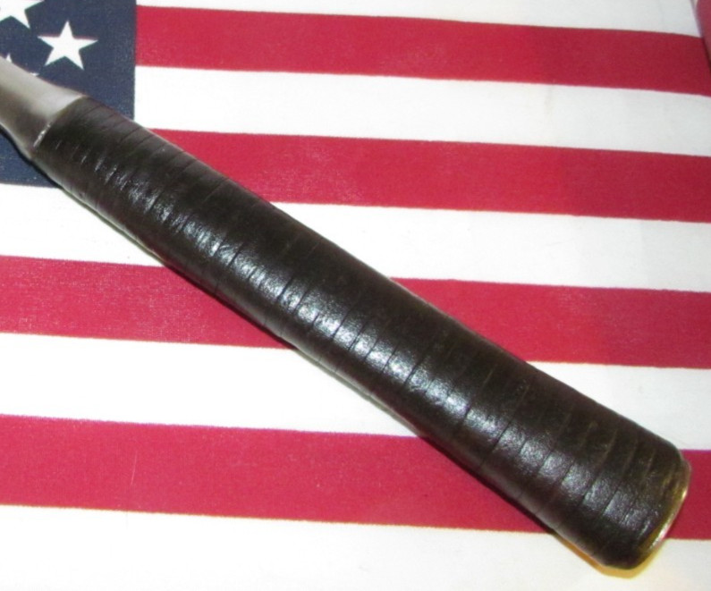 Vintage Malco 18 oz. Sheet Metal Hammer Original Leather Handle (Estwing)