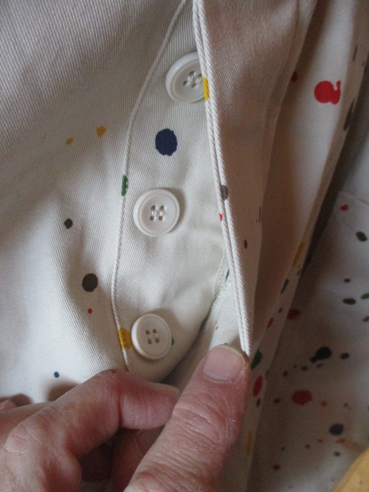 COOKMAN SAUCE PAINT SPLATTER UNIFORM PANTS & JACKET XL