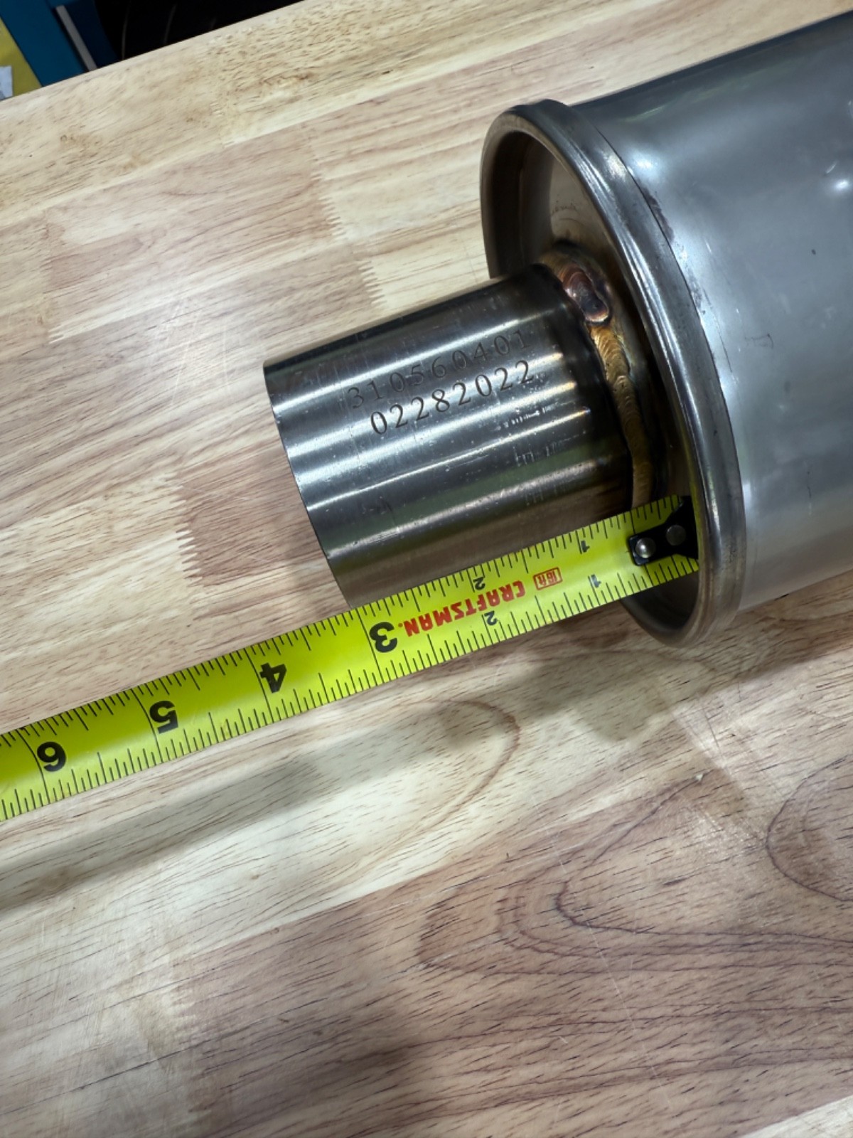 SLP exhaust Muffler Loudmouth Stainless 2.5"