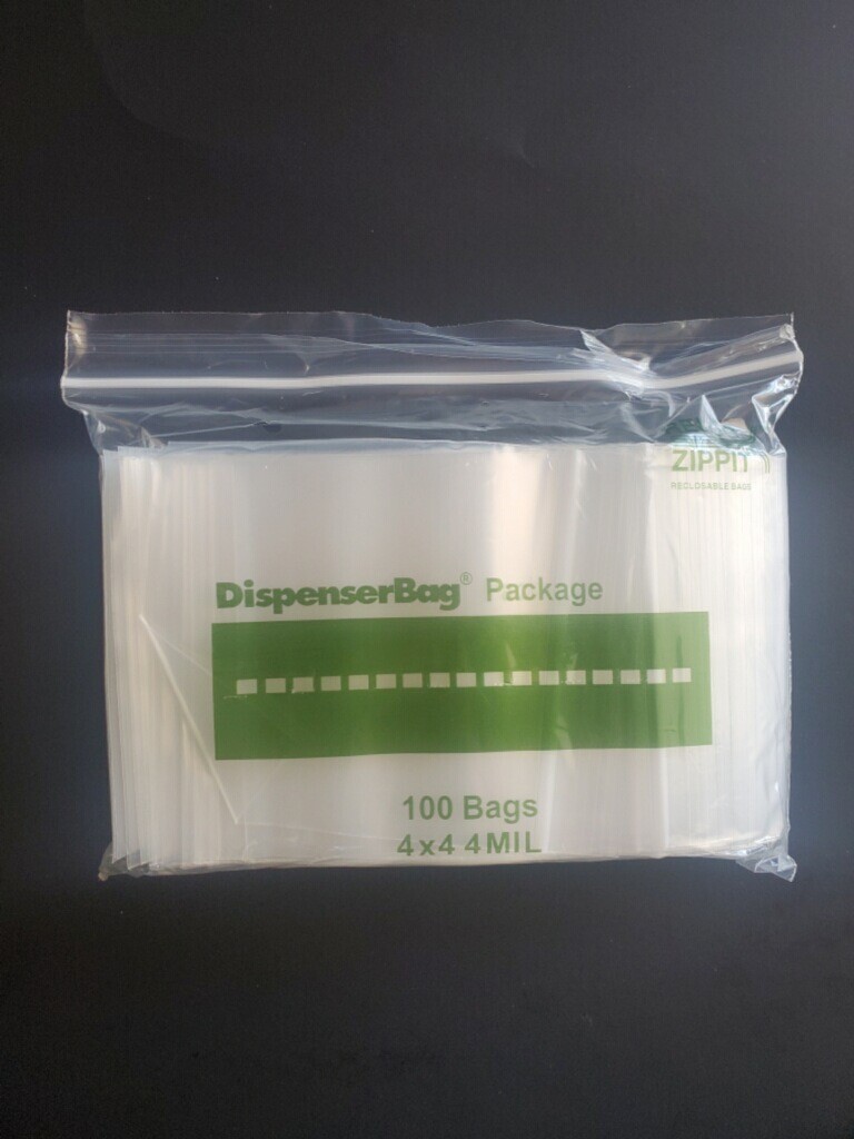 2x3 to 24x24 Clear HD Reloc Zippit Lock Seal Top Reclosable Zip-lock Bags 4Mil