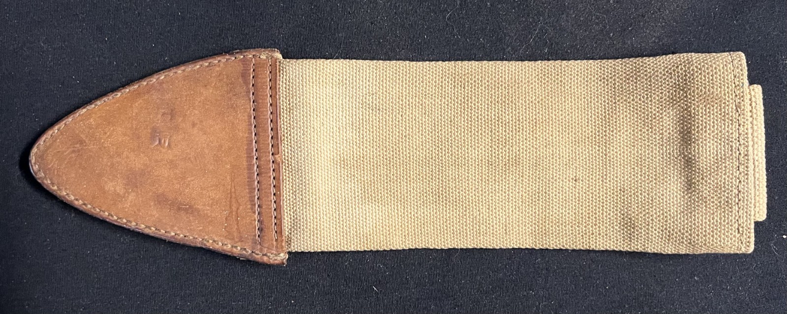 WWI US M1910 M1917 Bolo Fighting Knife Canvas Scabbard #4