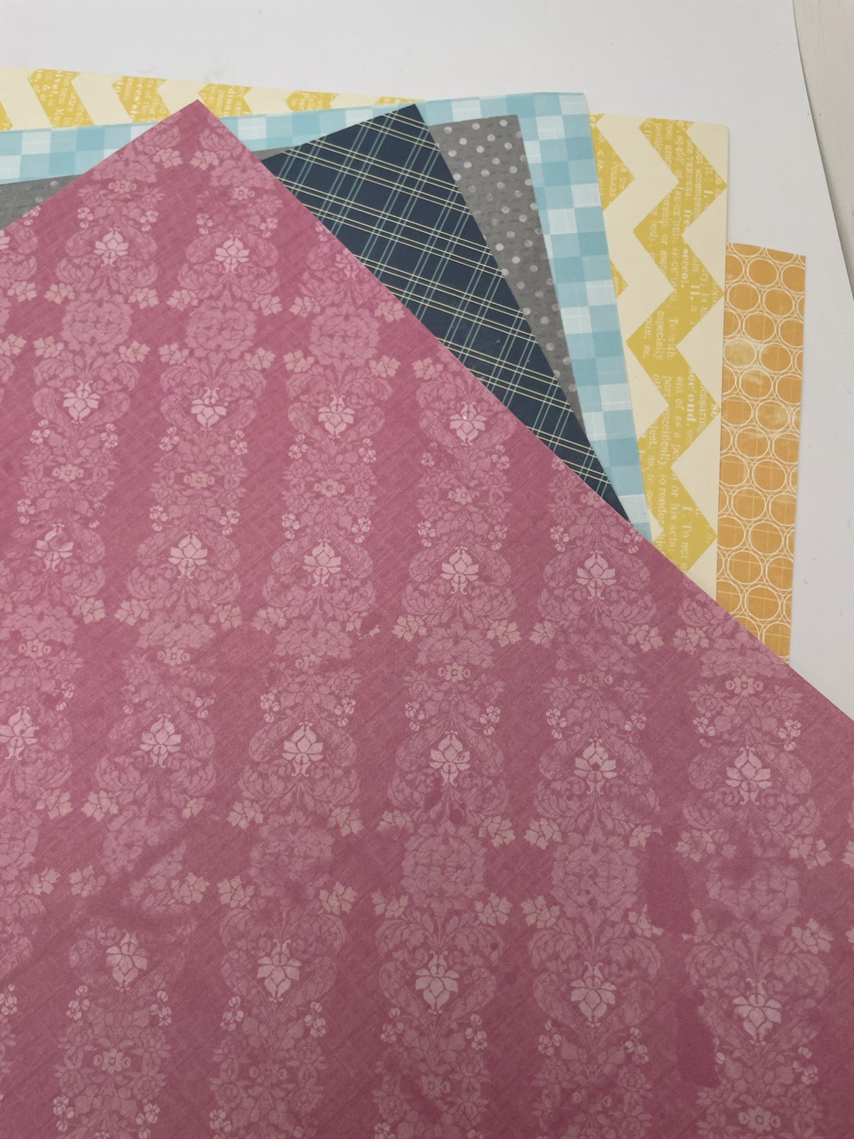 New Creative Memories SEASONS Double side Print Paper Pack Lot 2 packs