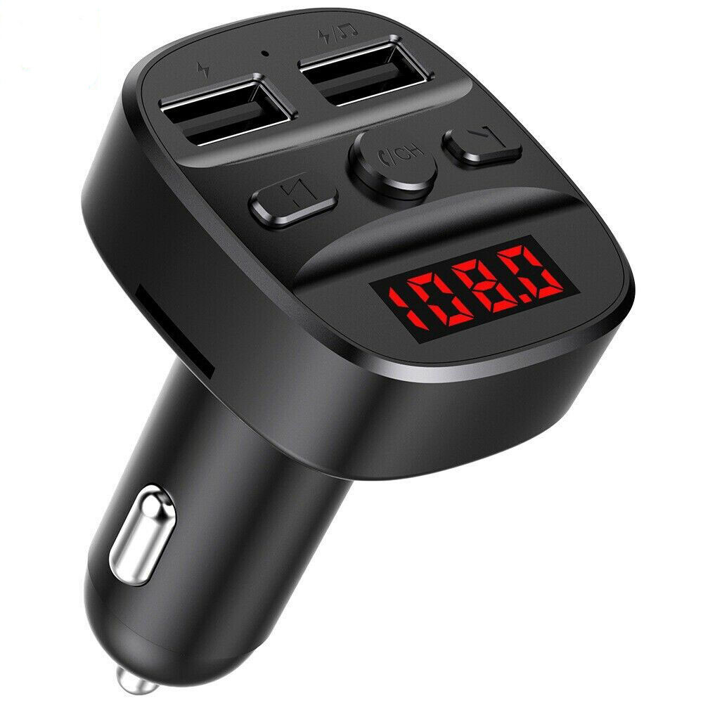 Handsfree Call Music Podcast Charger Car Audio fm Transmitter for Samsung Galaxy