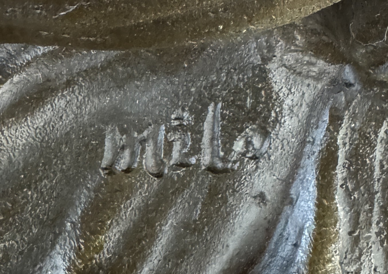 Wall Mounted Hanging Lion Head Bust Sculpture Decor Signed Original Milo 18"