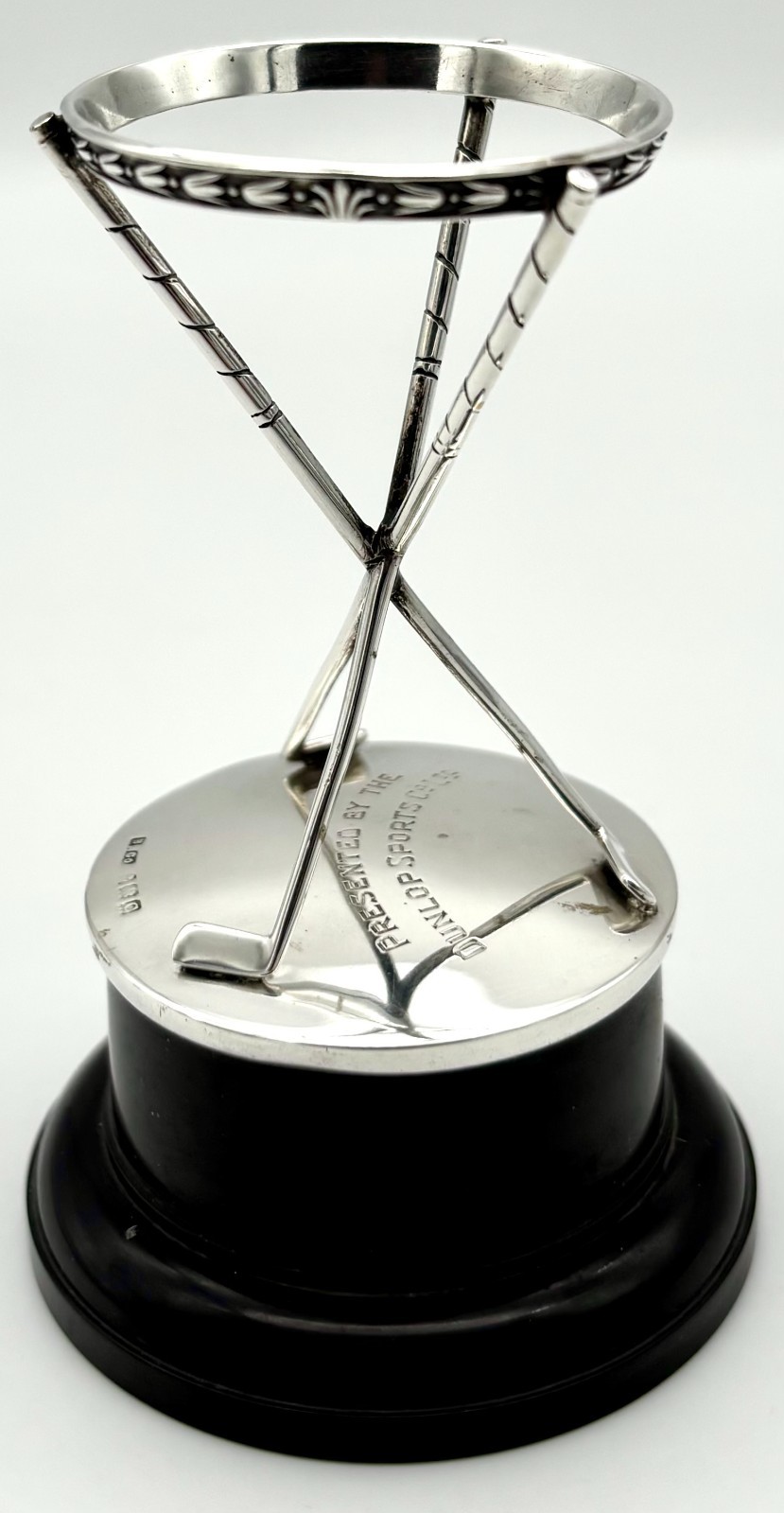 Silver Golf Trophy by Birmingham Medal Co 1927 – Spalding KRO-FLITE Golf Ball