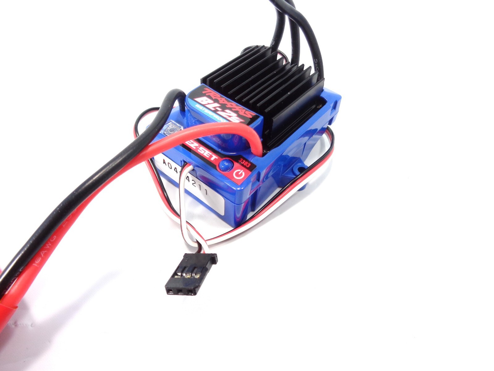 Traxxas BL-2s Waterproof 3300 Brushless Motor and ESC Slash Rustler Stampede