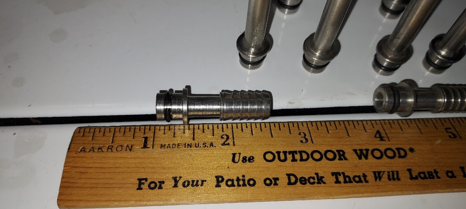 Wunderbar Input Manifold Fitting *STRAIGHT 3/8" Barb Two sizes your choice! NEW!