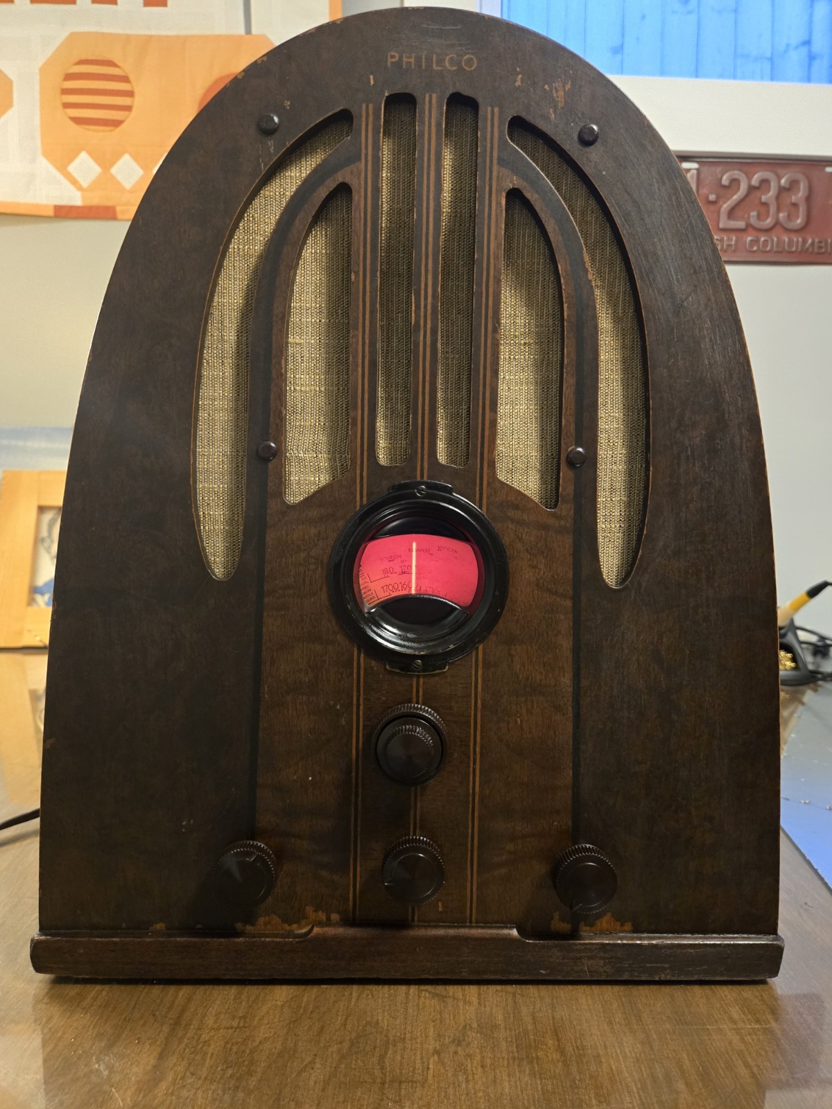 PHILCO RADIO WORKING