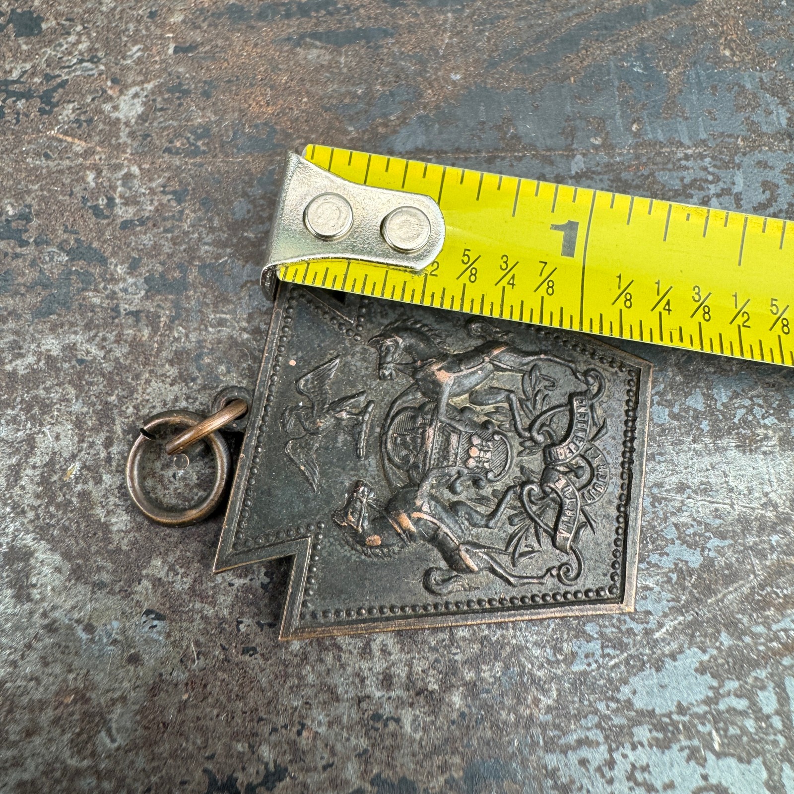 Vtg US Spanish American War Pennsylvania National Guard NGP Medal