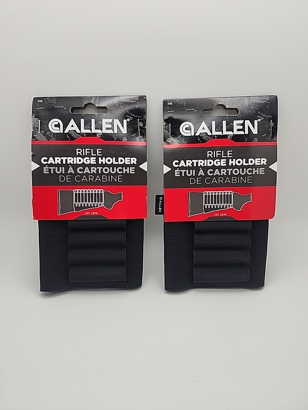2 X Allen Rifle Cartridge Holder 9 Pockets New