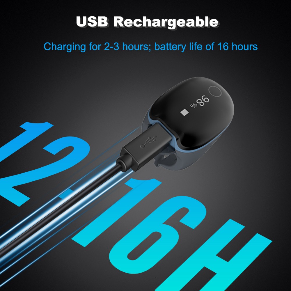 Wellue O2Ring Oximeter Continuous Recording SpO2 & PR with Free App & PC Reports