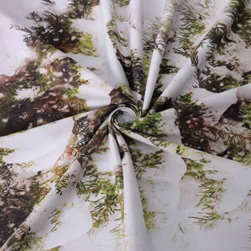 Fabric Photography Christmas Photo Backdrops Xmas New Year Winter Forest 5x7ft