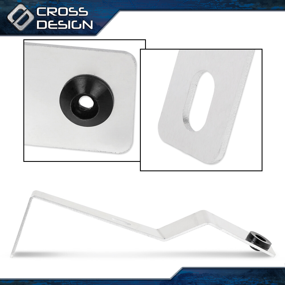 Fit For 1987-06 Yamaha Banshee 350 YFZ350 Billet Rear Fender Brace Brackets Pair