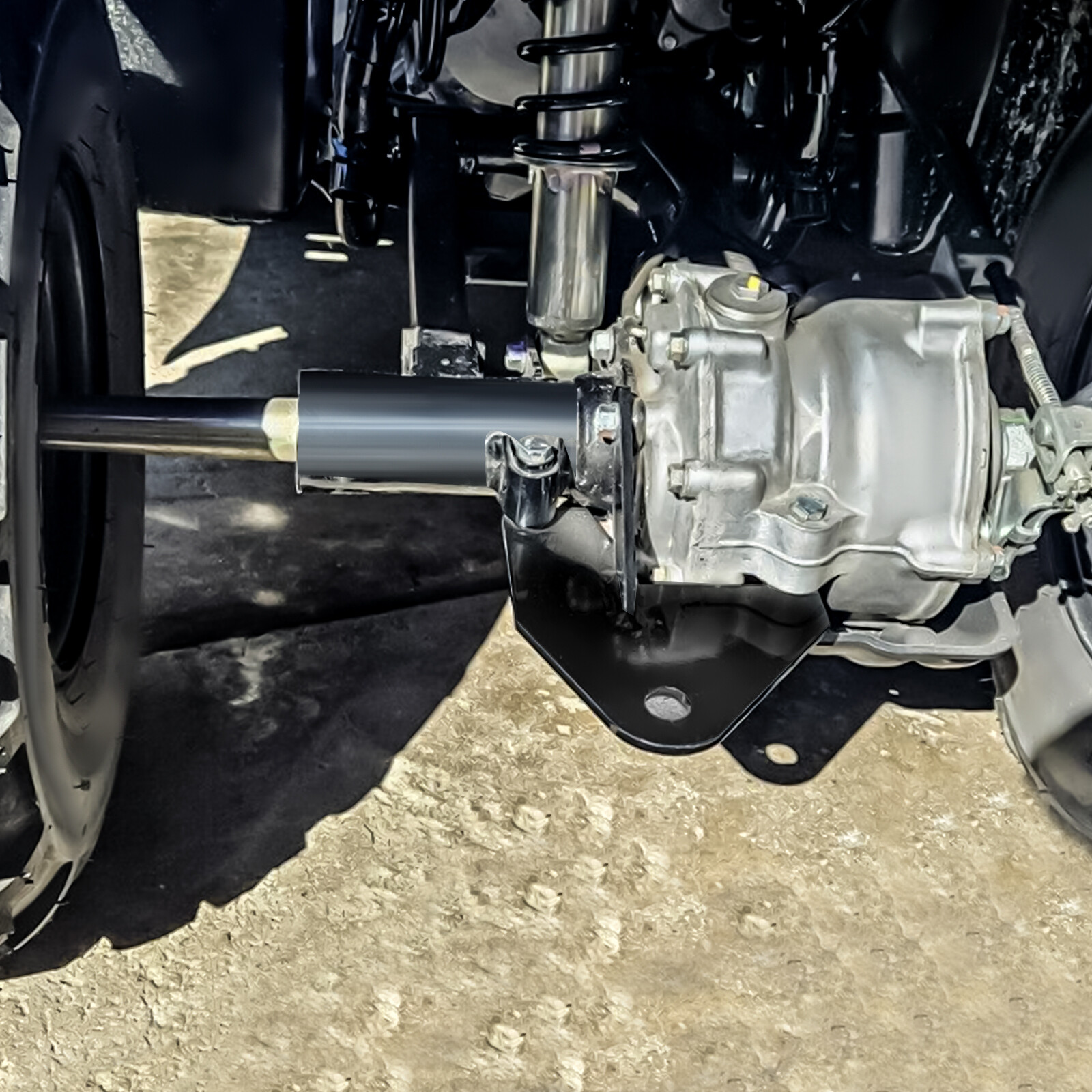 For Honda 250 Recon TRX ATV Ball Hitch 97-18 Powder Coated Finish With Hardware